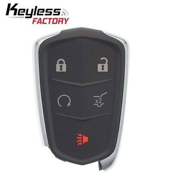 Keyless Factory: 2015-2016 Cadillac / 5-Button Smart-Key / 13598528 / HYQ2AB
